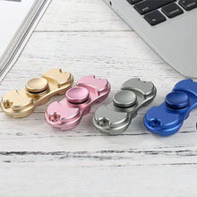 2017 New Fidget Spinner EDC Hand Finger Spinner Spin Bronze Custom Bearing Toys Kids/Adult Metal Fidget Toys