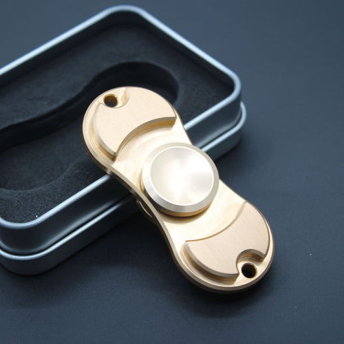 2017 New Fidget Spinner EDC Hand Finger Spinner Spin Bronze Custom Bearing Toys Kids/Adult Metal Fidget Toys