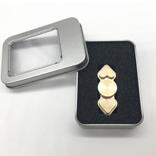 2017New Pure Copper Fidget Spinner EDC High-quality Heart-shaped Metal Hand Spinner For Autism ADHD Anti Stress