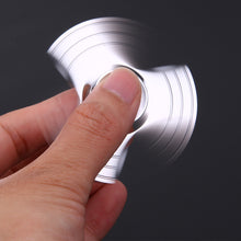 Newest EDC Tri-Spinner Fidget Toys Pattern Hand Spinner Metal Fidget Spinner and ADHD Adults Children Educational Toys Hobbies