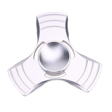 Newest EDC Tri-Spinner Fidget Toys Pattern Hand Spinner Metal Fidget Spinner and ADHD Adults Children Educational Toys Hobbies