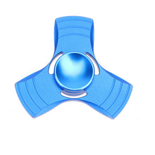 Newest EDC Tri-Spinner Fidget Toys Pattern Hand Spinner Metal Fidget Spinner and ADHD Adults Children Educational Toys Hobbies