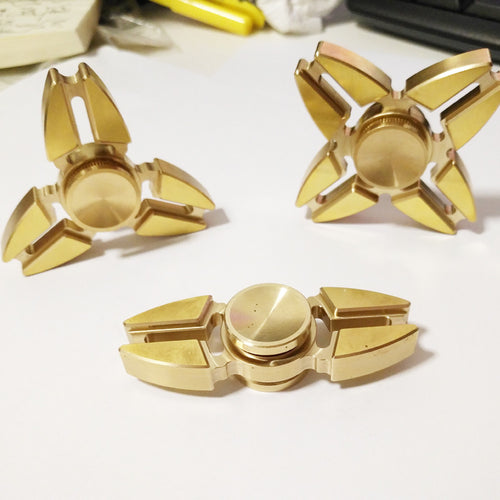 2017 New Tri-Spinner Fidget Toys EDC Hand Spinner Metal Fidget Spinner for ADHD Adults Children Relax Time Long Funny Toys