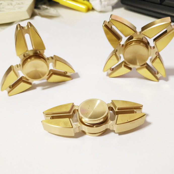 2017 New Tri-Spinner Fidget Toys EDC Hand Spinner Metal Fidget Spinner for ADHD Adults Children Relax Time Long Funny Toys