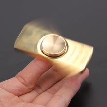 Copper Fidget Toy Spinner EDC Sensory Hand Spinner Kids Adults Anxiety Stress Relief Toy for Autism and ADHD