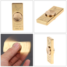 Copper Fidget Toy Spinner EDC Sensory Hand Spinner Kids Adults Anxiety Stress Relief Toy for Autism and ADHD