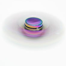Colorful Creative Funny Metal Two-Spinner Fidget Toy Metal EDC Hand Spinner Rotation Time Long Anti Stress Toys Child Gift