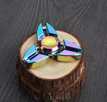 Colorful Finger Tri-spinner 2017 Hot Sale Kid Gift Hand Spinner for Autism And ADHD Reduce Stress Focus Finger Toys for Children
