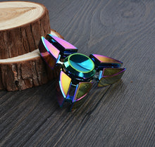 Colorful Finger Tri-spinner 2017 Hot Sale Kid Gift Hand Spinner for Autism And ADHD Reduce Stress Focus Finger Toys for Children