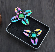 Colorful Finger Tri-spinner 2017 Hot Sale Kid Gift Hand Spinner for Autism And ADHD Reduce Stress Focus Finger Toys for Children