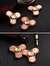New Hand spinner Copper Fingertips Gyro EDC Finger Gyro Toys Fidgety Decompression Anti-anxiety Metal Dollars