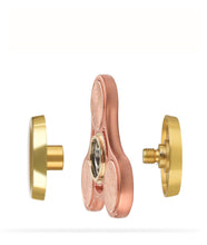 New Hand spinner Copper Fingertips Gyro EDC Finger Gyro Toys Fidgety Decompression Anti-anxiety Metal Dollars